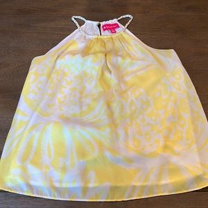 Lily for target yellow and white tank